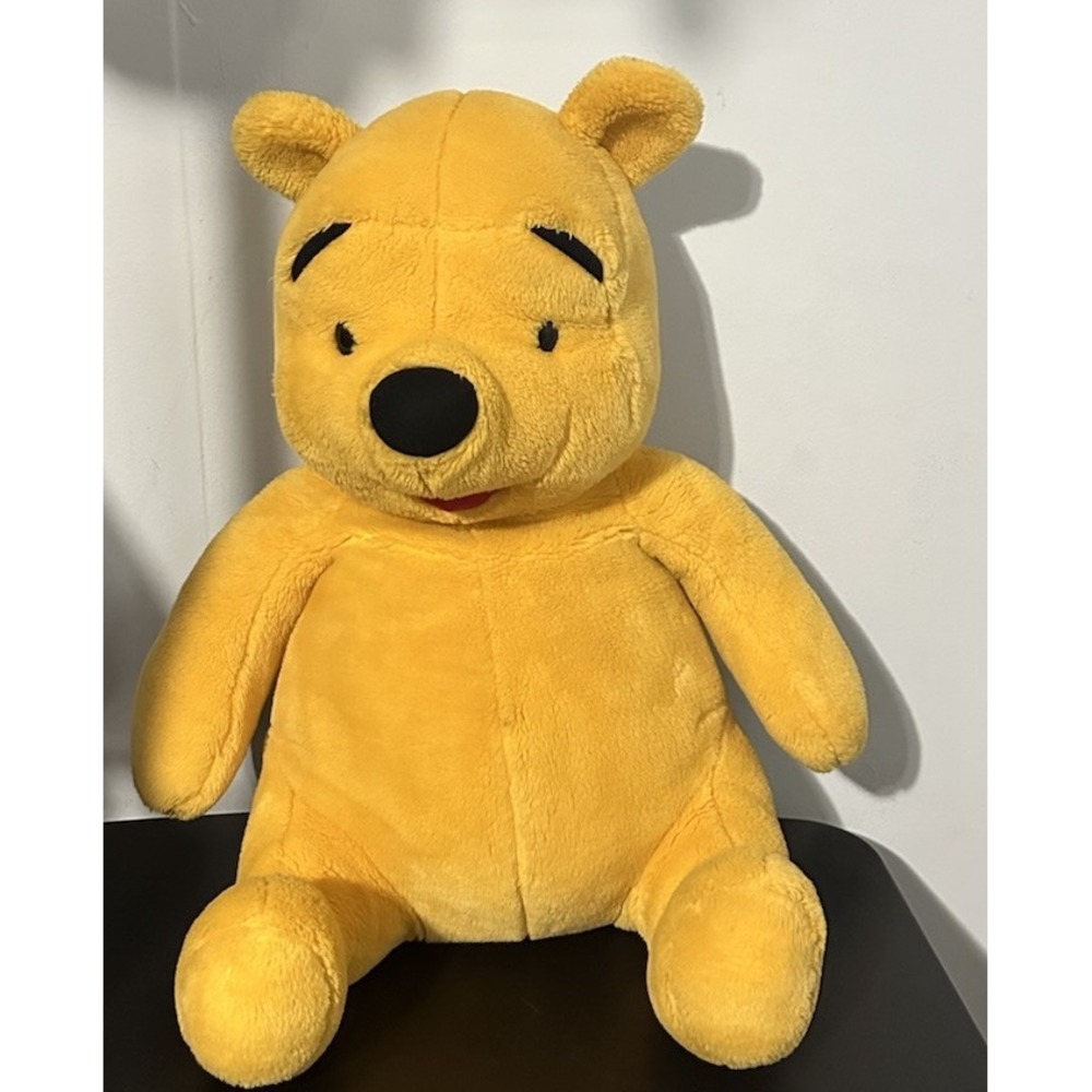 MATTEL 20" Winnie The Pooh Plush Walt Disney Character Stuffed Animal Shirtless